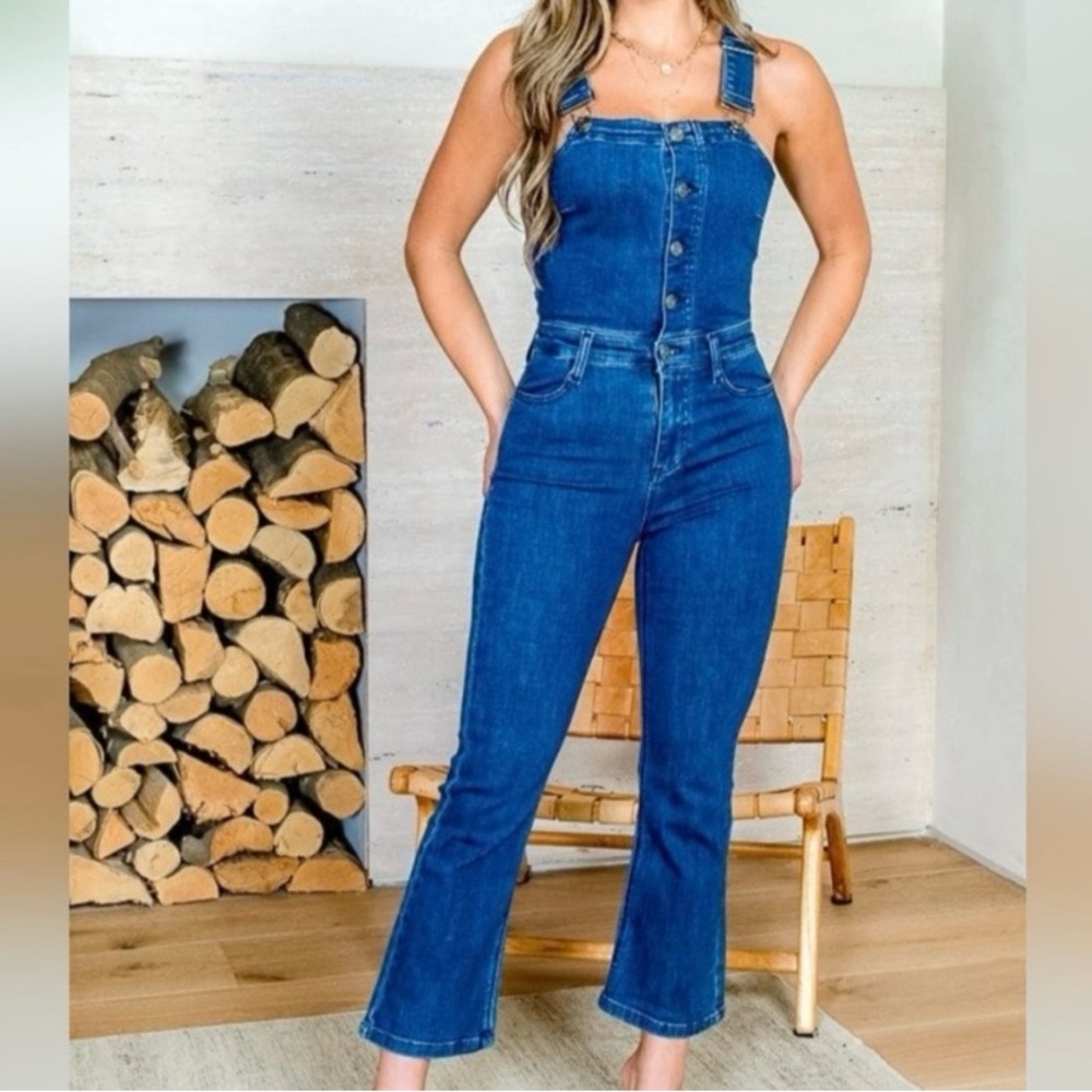 Cello denim jumpsuit